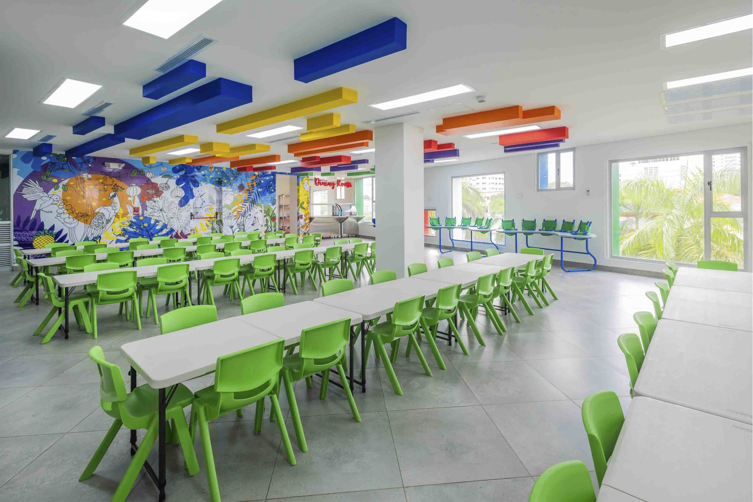 Colegio Británico de Cartagena espacios de aprendizaje